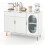 Casart Kitchen Sideboard Dining Buffet Cupboard Cabinet With 2 Drawers & Shelves 9