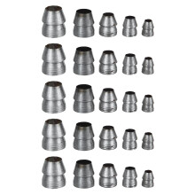 25pcs Practical Round Steel Wedge For Axe Claw Hammer Round Handle Wedges