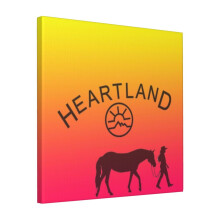 Canvas Print Only Hl Ranch Ombre Wall Art Poster Room Decor 18x18 inch No Frame