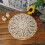 Handmade Crocheted Lace Round Tablecloth - Diameter 60 cm - Elegant Home Decor 1