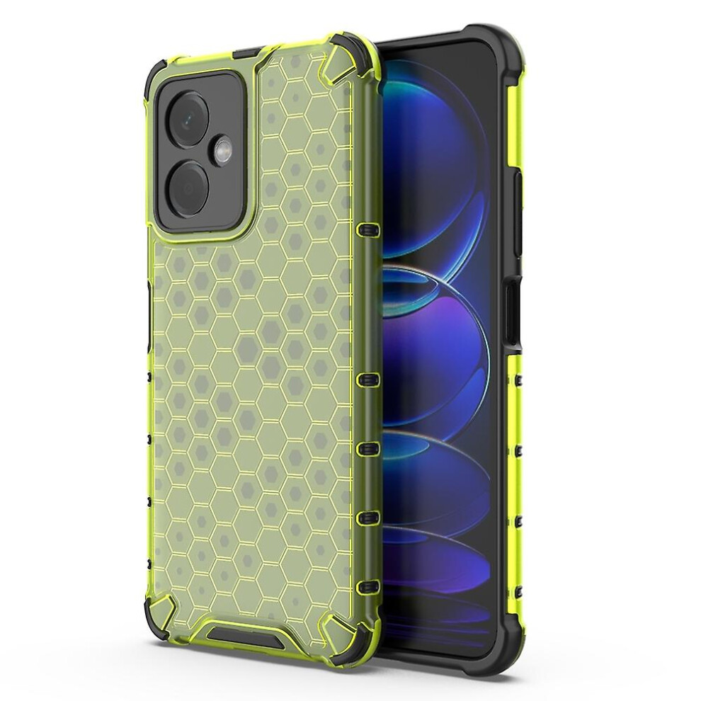 (Green) Honeycomb Pc Tpu Case For Xiaomi Redmi Note 12 China Green 9152243131131