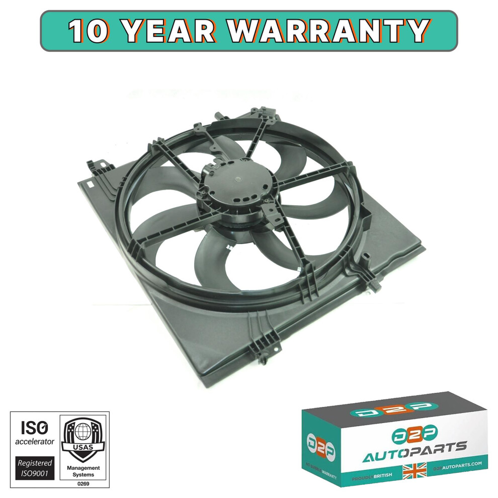 D2p Engine Radiator Cooling Fan For Nissan X-Trail Qashqai J11 214814Ea0a