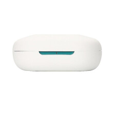 (White) For Jlab Go Air Sport Anti-dust Wireless Bluetooth Earphone Protective Sleeve Washable Silicone Cover