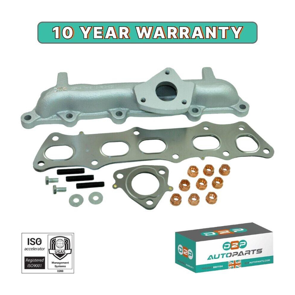 Exhaust Manifold For Honda Accord Vii/ Mk7 2.2 I-Ctdi Saloon Estate 18115Rbde01 5060245138499