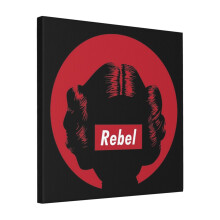 Canvas Print Only Rebel Wall Art Poster Room Decor 18x18 inch No Frame
