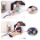 Bed Ladder Assist With Hard Handle ,sit Up Helper With Adjustable Length-pull Up Rope Ladder (5 Handle) 4