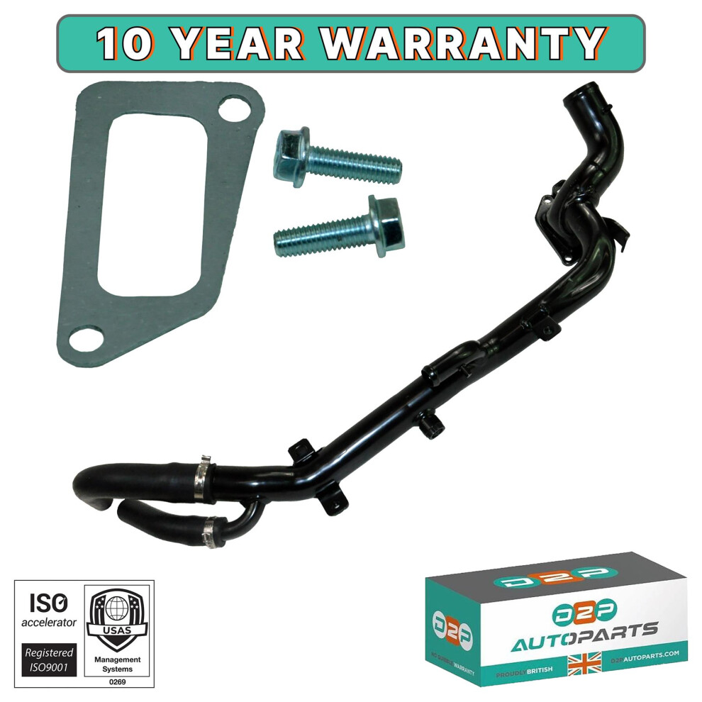 Coolant Pipe FOR Fiat Croma 194 2005 Onwards 55566009, 93179122 - Image 3