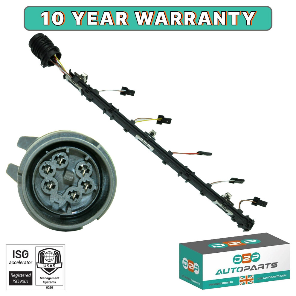 Injector Wiring Loom For Vw Touareg Transporter /Multivan 2.5Tdi 070971033 5060245138932