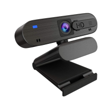 Câmera de vídeo USB 1080p FHD Pro Streaming, Plug and Play, capa de privacidade, para computador Windows Mac OS (preto)