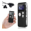 Grabadora de voz digital negra de 8 GB 1