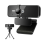 Webcam AutoFocus 1080P HD com microfone, capa de privacidade para streaming de aulas online e videoconferências (preta) 1