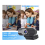 Webcam USB 1080P Ultra HD com microfone embutido, ideal para videochamadas e conferências (preta) 4