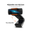 Webcam with Microphone for PC, USB 2.0 Web Camera, Webcam(Black) 4