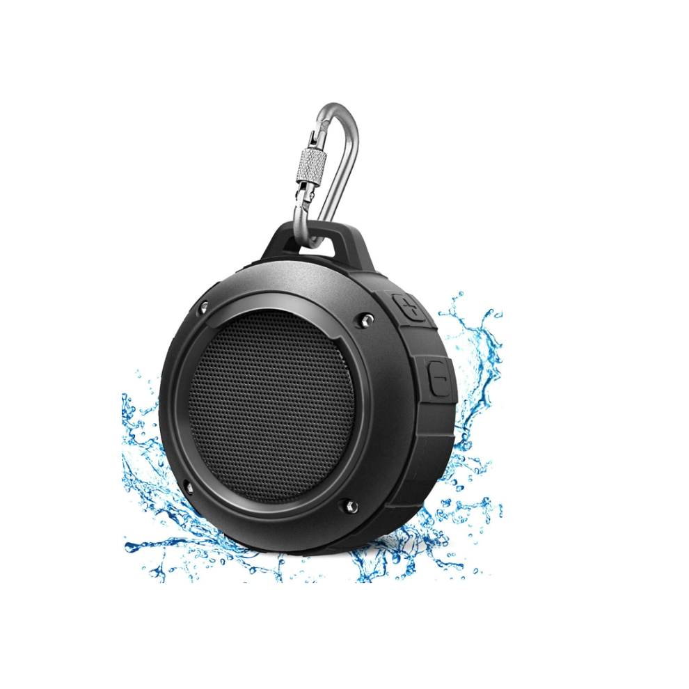 Chronus Portable Bluetooth Speaker, Ipx5 Waterproof Shower Speakers With Hd Stereo, 8 Hour Playtime, Built-In Mic, Suction Cup, Wireless 6976918331243