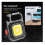 Rechargeable Keychain Work Light LED Camping Lantern, 2Pcs Mini COB Flashlight, 7 Light Modes Multifunctional Portable Mini Pocket Light(Black) 12