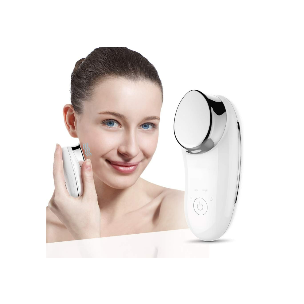 Chronus Sonic Facial Massage Device, Ionic Facial Massage Vibration Deep Cleansing Anti Wrinkle Face Tightening Lifting Anti Aging Beauty