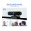 Webcam professionnelle 1080P avec double microphone et cache de confidentialité Plug and Play Noir 4