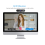 Webcam, Webcam with Microphone, Web Camera, Full HD 1080p/30fps, Plug and Play, Auto Light Correction, Noise-Reducing Mic(Black) 5