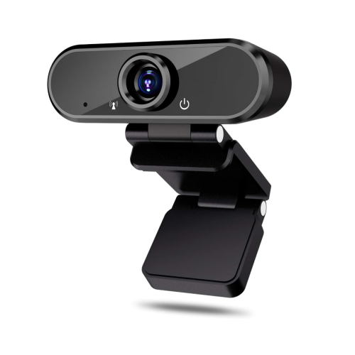 Webcam HD avec microphone 1080P noire
