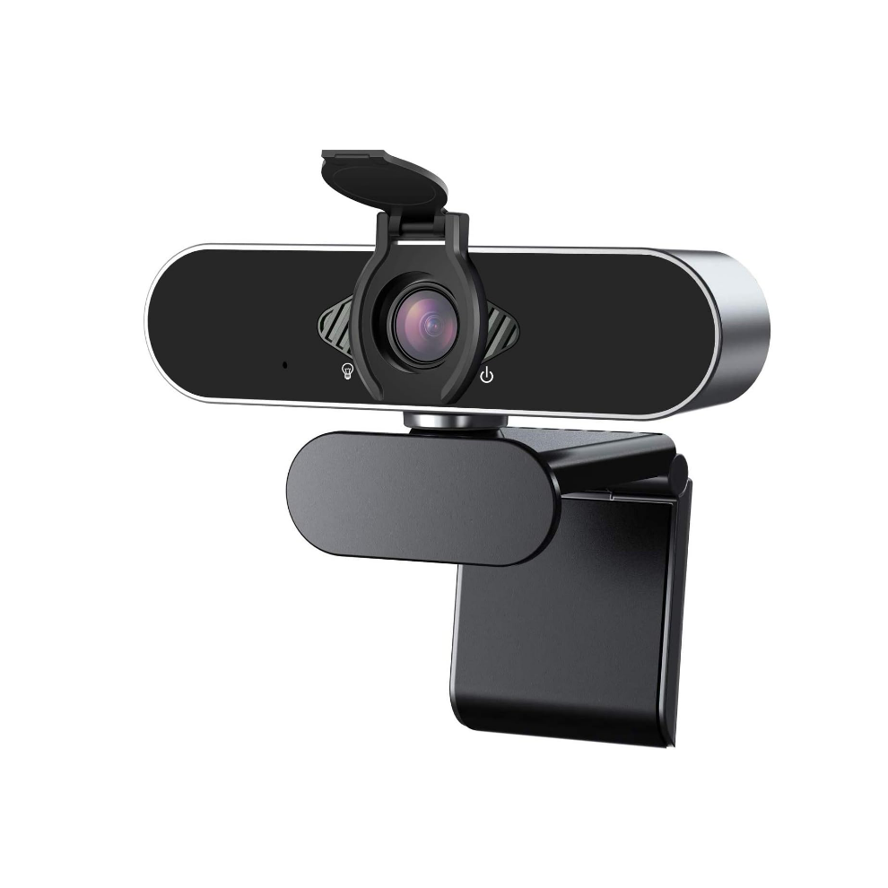 Chronus Webcam 1080P Hd With Microphone & Privacy Cover, Usb Web Cam With Live Streaming Hd Video For Mac, Pc, Computer And Laptop(Black) Black 9331758452430