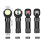 Bright Flashlight with Magnet COB Work Light 360 Degree Rotating USB Rechargeable Outdoor Camping Flashlight(Black) 8