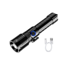 Flashlights, High Lumens Super Bright LED Flashlight, Tactical Handheld Flashlight With 4 Modes, Zoomable, Waterproof, For Outdoor Camping(Black)