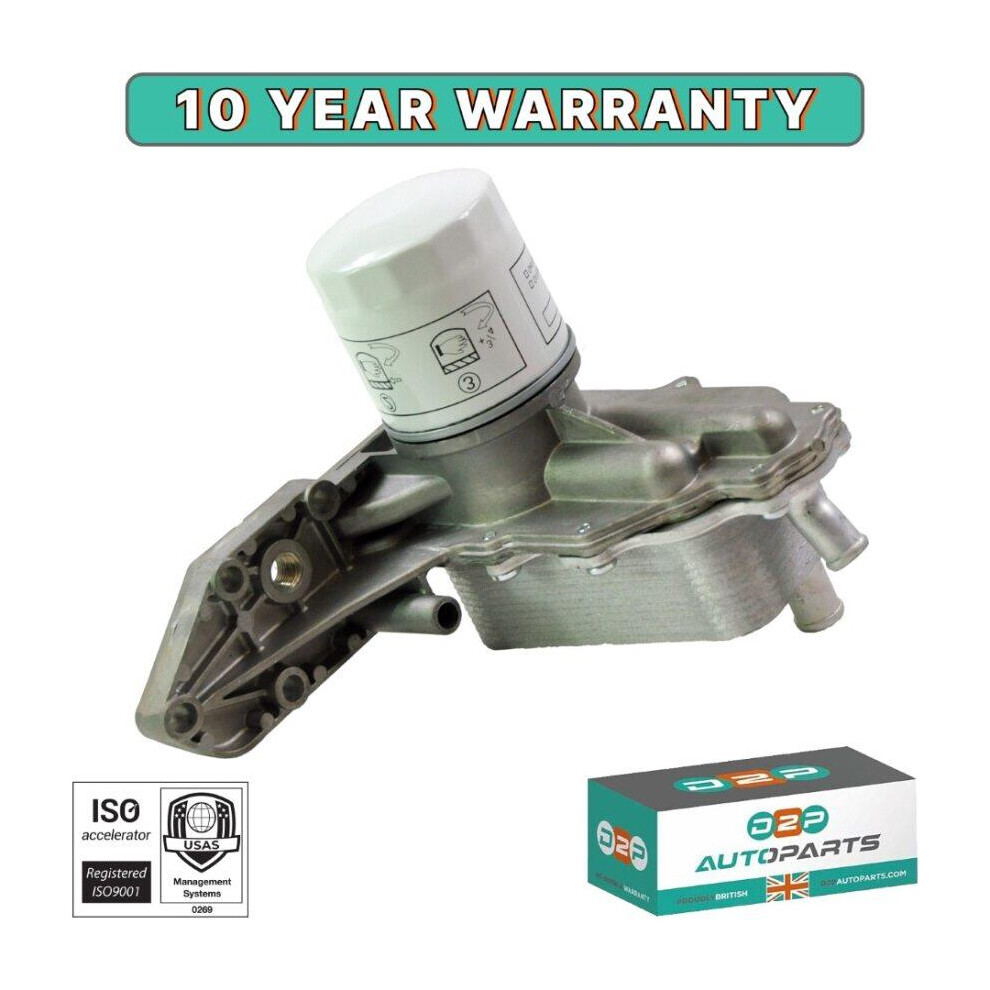 Oil Cooler Filter Housing With Cap For Ford Transit Tourneo 2.2 2.4 Tdci
