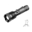 Flashlight XHP160 4-core Flash Light USB Rechargeable Flashlights Torch Work Lights Zoomable Lantern(Black) 1