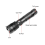 Flashlight XHP160 4-core Flash Light USB Rechargeable Flashlights Torch Work Lights Zoomable Lantern(Black) 3