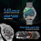 Chronus Smart Watch for Men Make Answer Calls 1.43" AMOLED Ultra HD Screen for iPhone Android Silver 5