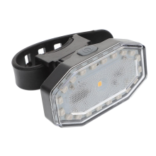 Bike Headlight brake light appendix USB Charging Bike Light Bicycle Light mountain bike Warning Light Charge Lighting Accessories Accessories(Black)