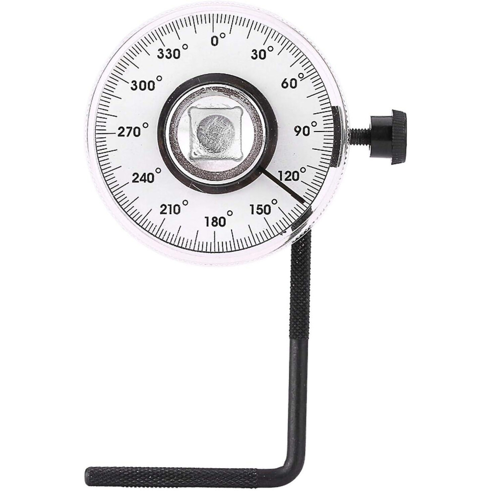 Torque Angle Gauge, 360 Adjustable 1/2 Inch Angle Torque With Drive Wrench, Torque Angle Gauge Car Measuring Tool 8238749374744