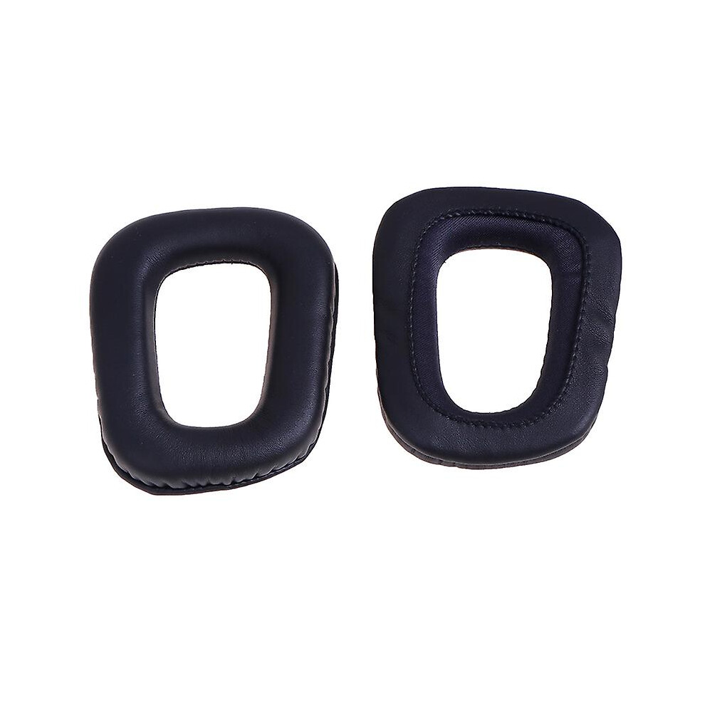 (Black) 1Pair Replacement Earpads Cushions For Logitech G35 G930 G430 F450 Earpad Cover Black 8238749377516