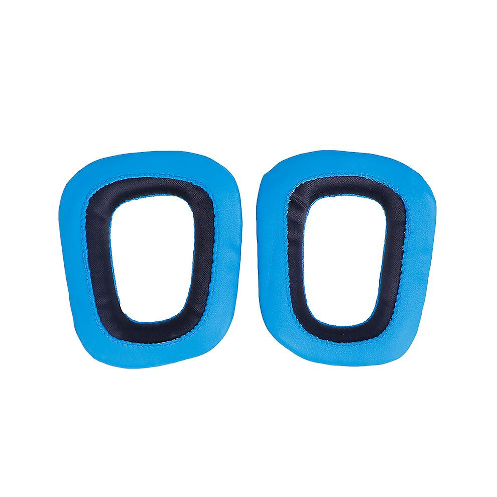 (Blue) 1Pair Replacement Earpads Cushions For Logitech G35 G930 G430 F450 Earpad Cover Blue 8238749377530