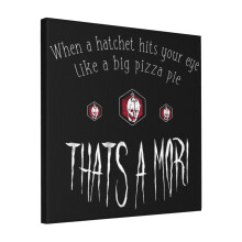 Canvas Print Only Momento Mori Art (White) Wall Art Poster Room Decor 18x18 inch No Frame