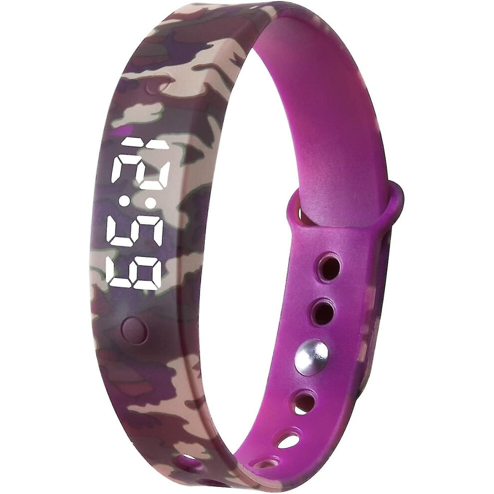 (Camouflage ) Vibration Alarm Watch - 15 Vibration Alarms With Countdown Timer Red 9430790890498