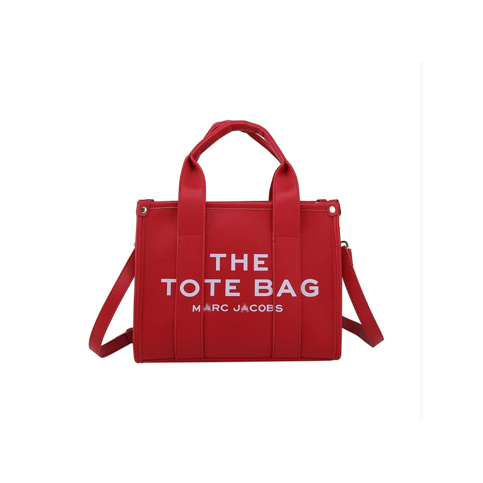 Qimorigeng (Red ) Women's Handbag Designer Vintage Notebook Office Computer Pu Leather One Shoulder Tote Bag