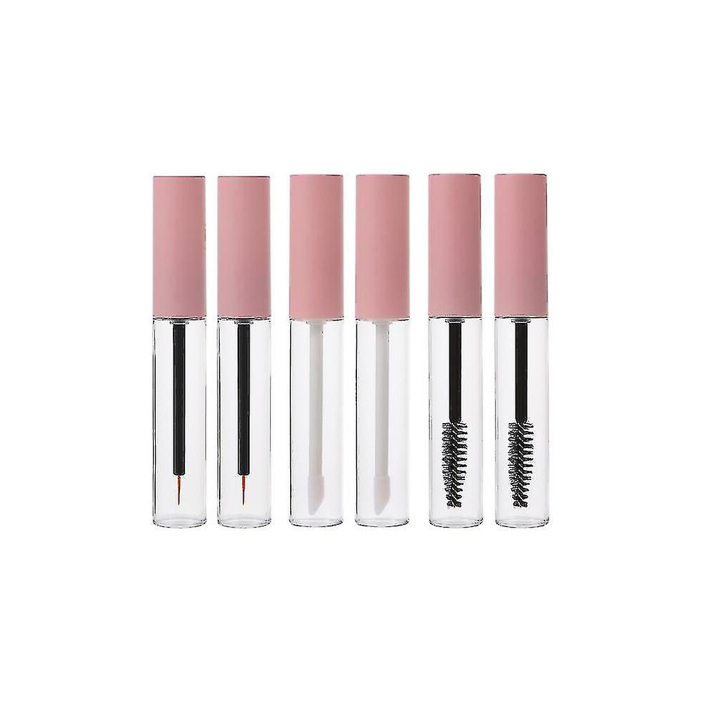 6pcs Lip Gloss Bottle Eyelash Tube Empty Mascara Tube Tube Container Bottle Cy