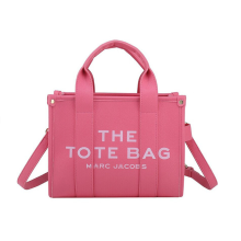 (pink ) Women's Handbag Designer Vintage Notebook Office Computer PU Leather One Shoulder Tote Bag