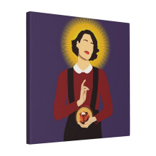 Canvas Print Only Simple Fleabag Wall Art Poster Room Decor 18x18 inch No Frame