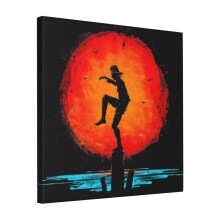 Canvas Print Only Minimal California Training Wall Art Poster Room Decor 18x18 inch No Frame