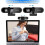 Chronus Webcam 2K with con Microphone, Full HD Webcam PC Web Camera USB 2.0, Streaming Webcam Web Camera Noise Reduction (black) 4
