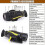 Chronus HD Thermal Monocular, 984ft Range w/Recording (Black) 4