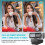 Webcam HD 1080P, microfone, correção automática de luz, USB, para videochamadas e streaming de vídeo (Preto) 3