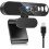 Chronus 1080P Webcam, microfone, USB, para PC, Mac, Laptop, ideal para videochamadas e streaming (Preto) 1