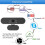 Chronus 1080P Webcam, microfone, USB, para PC, Mac, Laptop, ideal para chamadas e transmissões ao vivo (Prata) 3