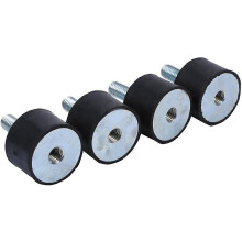 4x M8 Rubber Mounts Anti-vibration Dampers Silentblock Bobbins(vd30*20 M8*23)