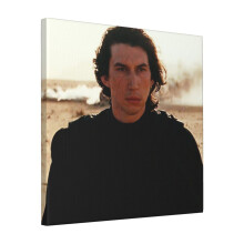 Canvas Print Only Adam Driver Ben In Desert Edit Wall Art Poster Room Decor 18x18 inch No Frame