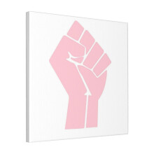 Canvas Print Only Black Lives Matter Fist Wall Art Poster Room Decor 18x18 inch No Frame