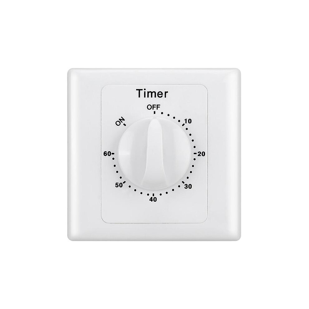 (60Min No Light) Jwl-2Pcs Time Switch Light Switch Sockets Countdown Timer 220V Switch Digital Timer Control Switch Socket Cover Plate Home 9152243150712